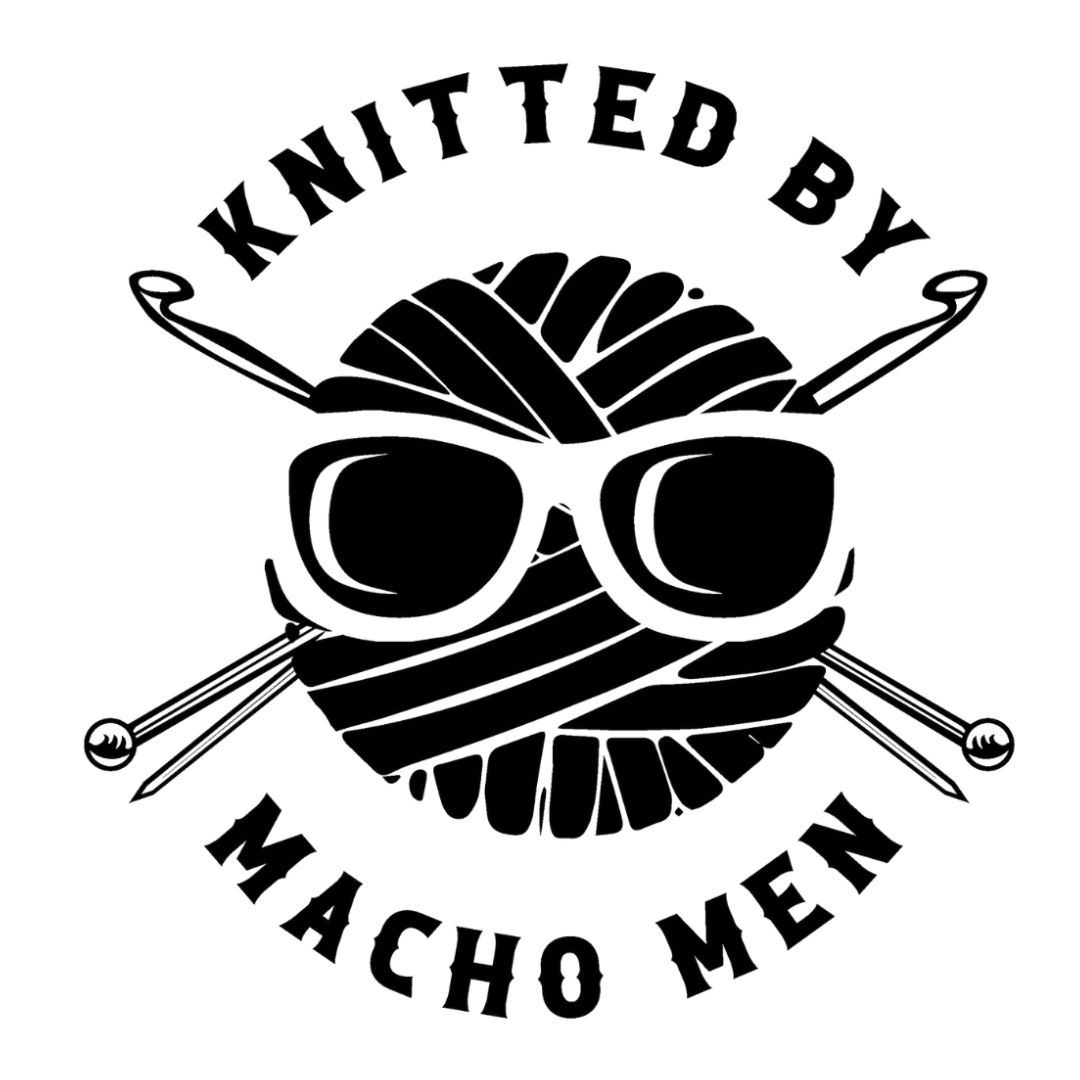logo sticker knitted by machomen